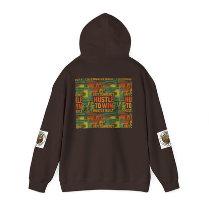 Unisex Hustle & Grit Hoodie - Motivational Sweatshirt for Dreamers, Perfect Gift for Entrepreneurs, Casual Wear, Workout Gear, [...]