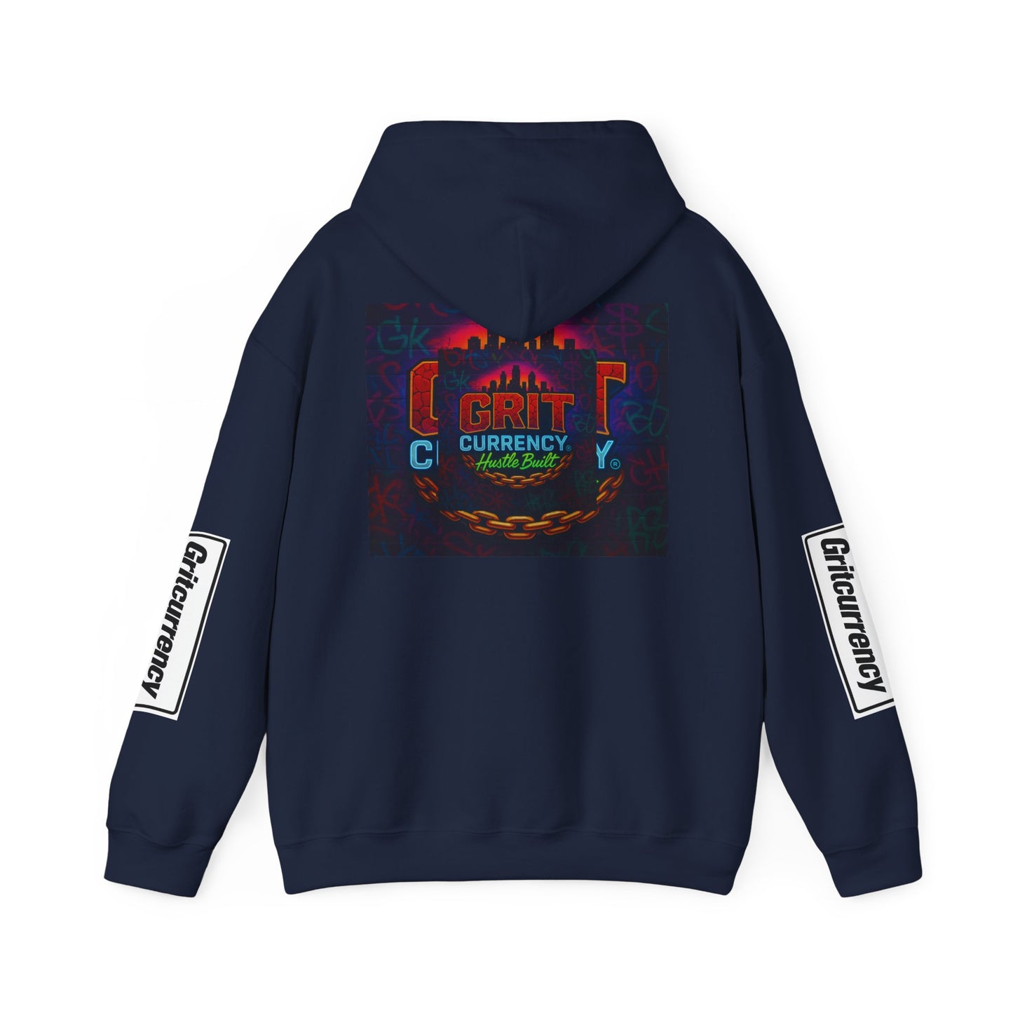 Hooded Sweatshirt with Grit City Design