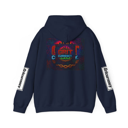 Hooded Sweatshirt with Grit City Design