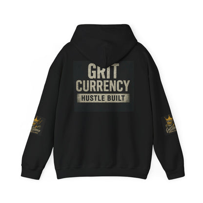 Unisex Grit Currency Sweatshirt - Hustle Built Pullover, Motivational Hoodie, Streetwear Fashion, Gift for Entrepreneurs, Cozy Apparel