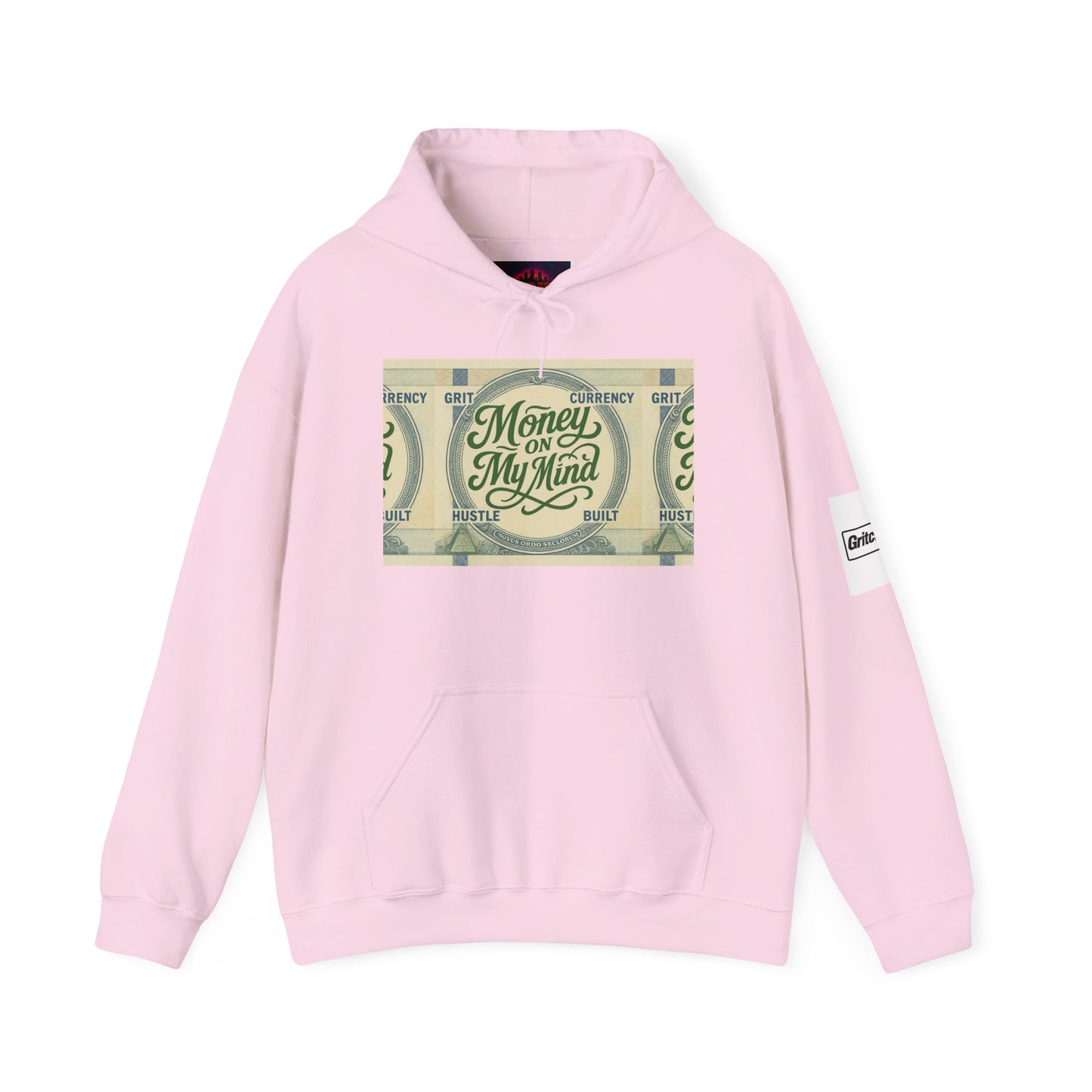 Money on My Mind Hooded Sweatshirt, Unisex Hoodie, Casual Wear, Gift for Him/Her, Trendy Streetwear, Cozy Layering