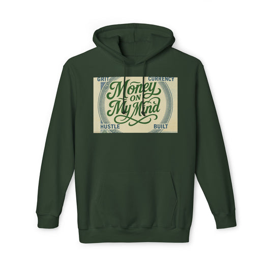 Unisex Hooded Sweatshirt with 'Money on My Mind' Design, Cozy Fashion for Hustlers, Gift for Entrepreneurs, Casual Wear, Motivational [...]