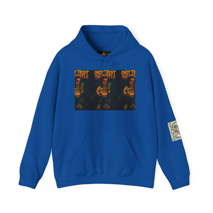 Grit Currency Hoodie, Motivational Sweatshirt, Hustle Built Apparel, Unisex Casual Wear, Gift for Entrepreneurs