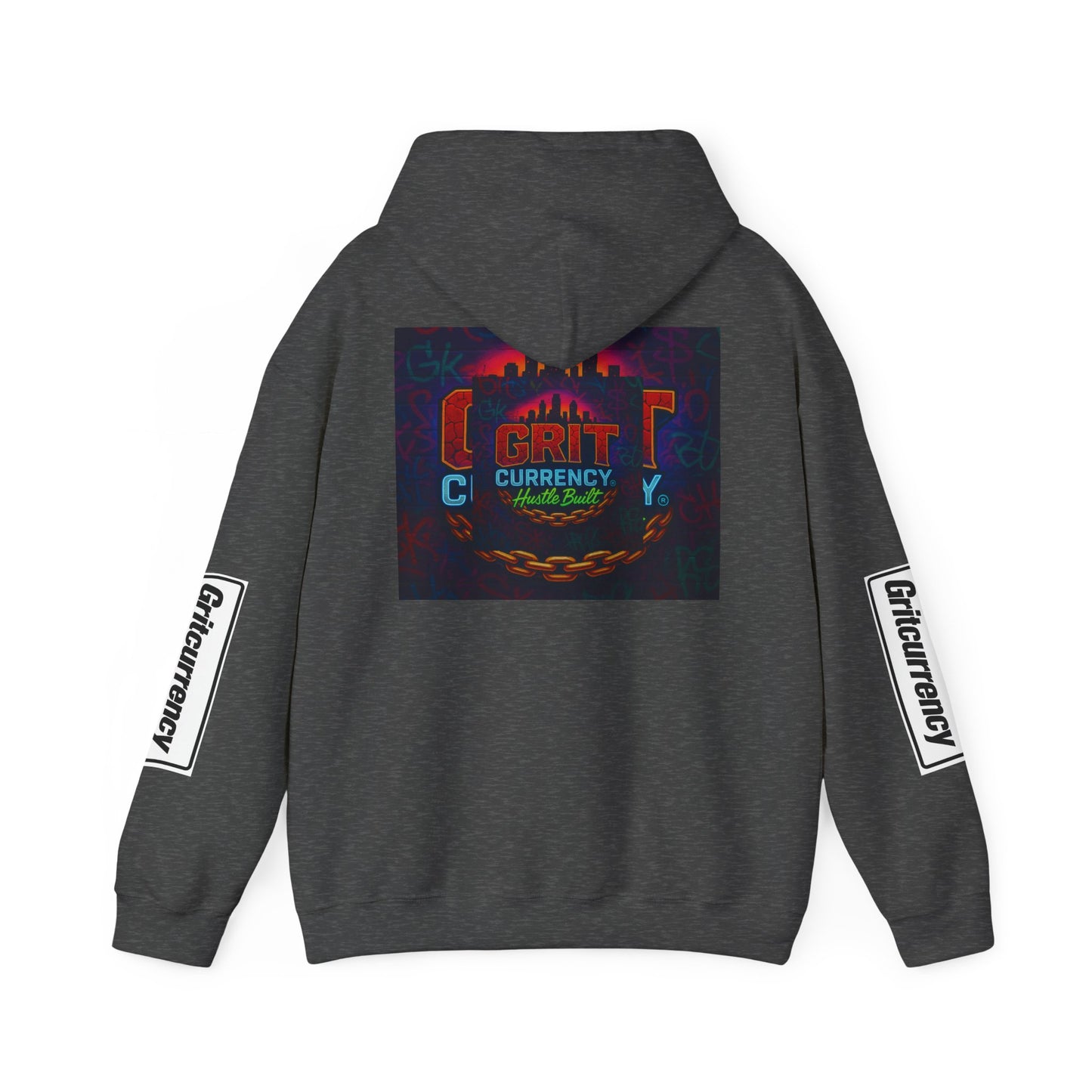 Hooded Sweatshirt with Grit City Design