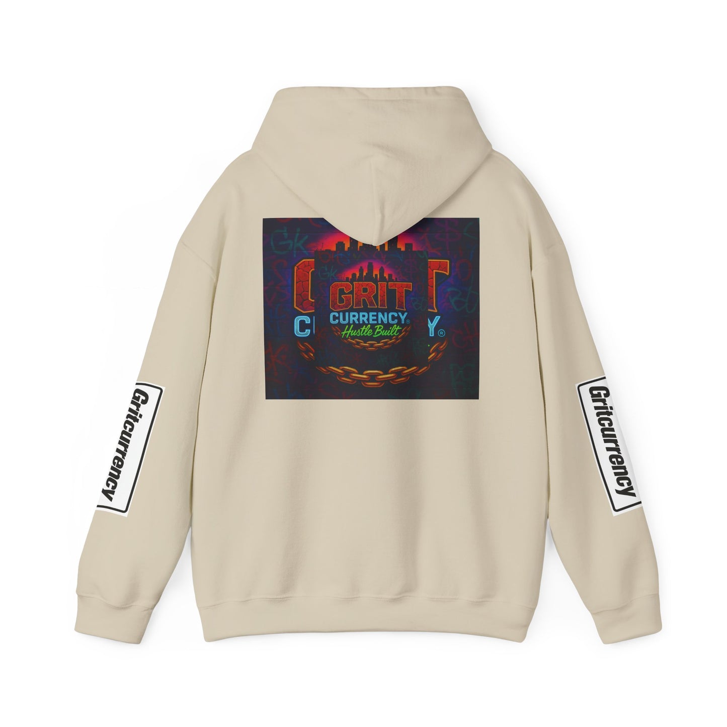 Hooded Sweatshirt with Grit City Design