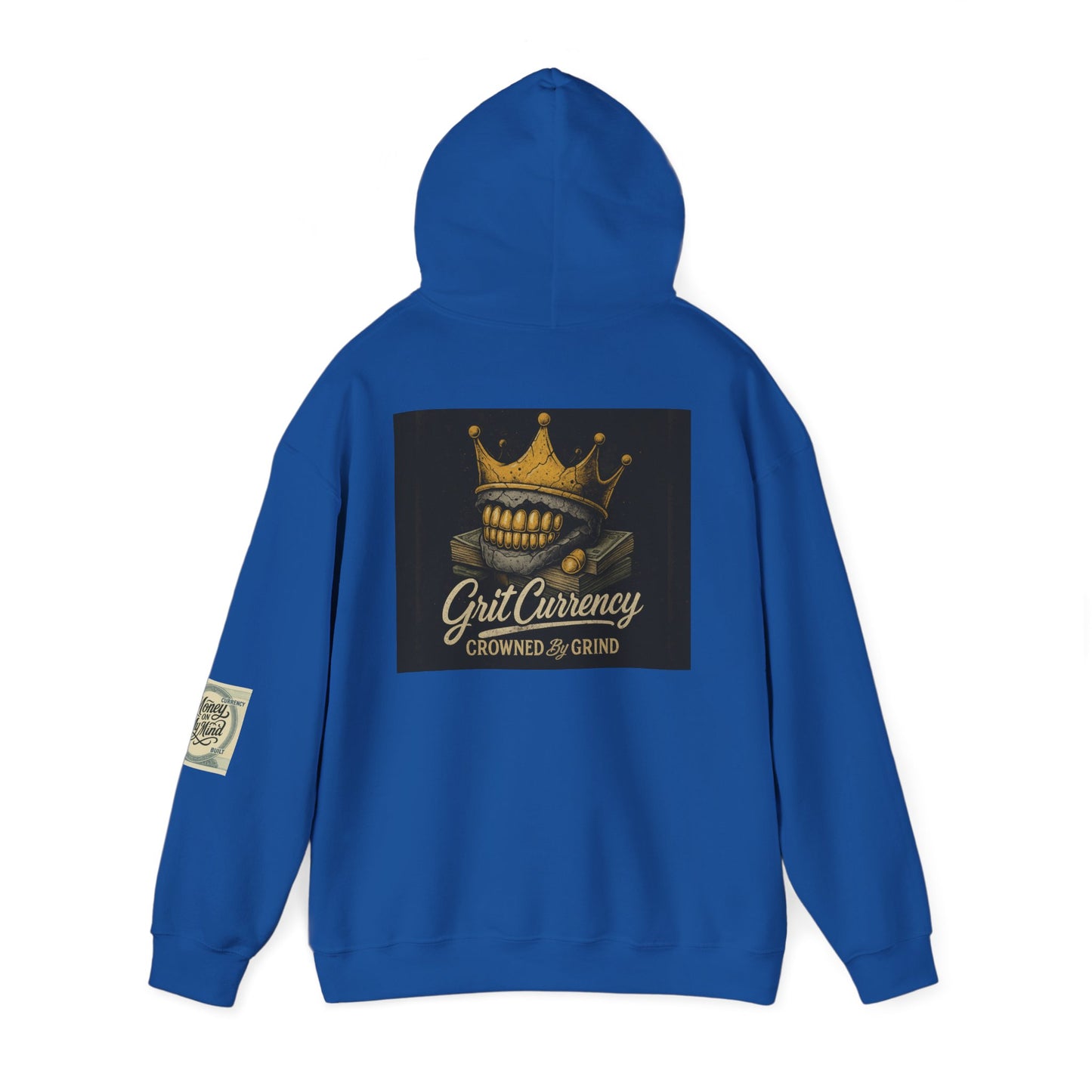 Crowned Grind Sweatshirt - Unisex Heavy Blend™ Hoodie, Streetwear, Cozy Gift, Unique Design, Casual Fashion, Everyday Wear