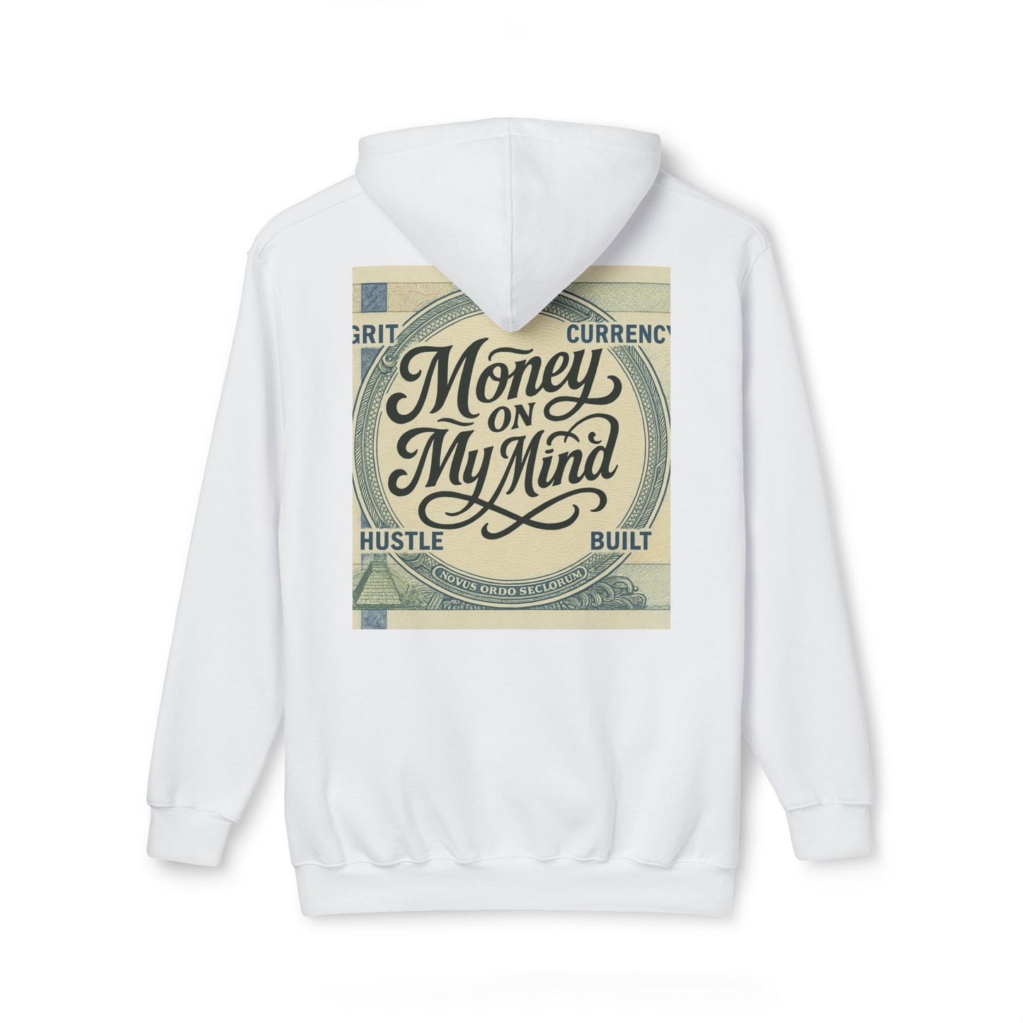 Unisex Hooded Sweatshirt with 'Money on My Mind' Design, Cozy Fashion for Hustlers, Gift for Entrepreneurs, Casual Wear, Motivational [...]