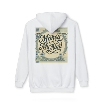 Unisex Hooded Sweatshirt with 'Money on My Mind' Design, Cozy Fashion for Hustlers, Gift for Entrepreneurs, Casual Wear, Motivational [...]