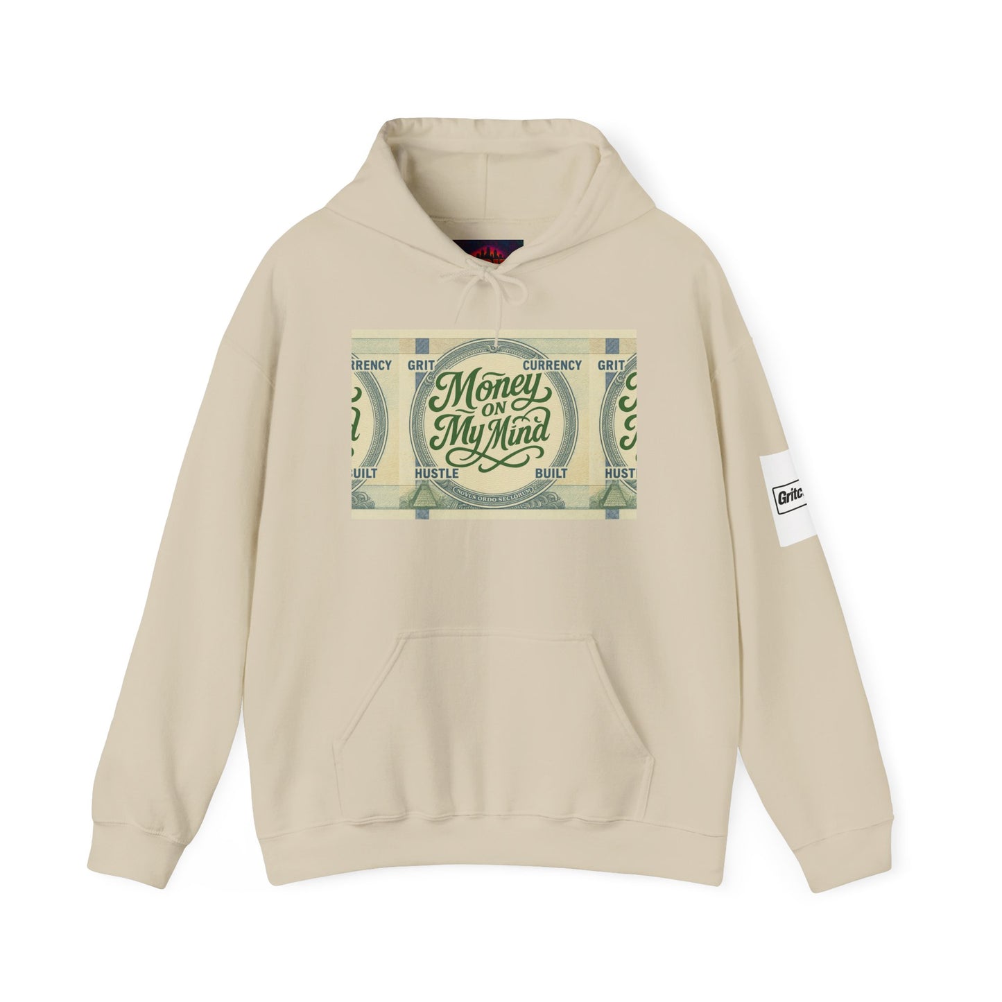 Money on My Mind Hooded Sweatshirt, Unisex Hoodie, Casual Wear, Gift for Him/Her, Trendy Streetwear, Cozy Layering