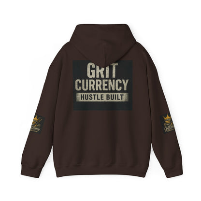 Unisex Grit Currency Sweatshirt - Hustle Built Pullover, Motivational Hoodie, Streetwear Fashion, Gift for Entrepreneurs, Cozy Apparel