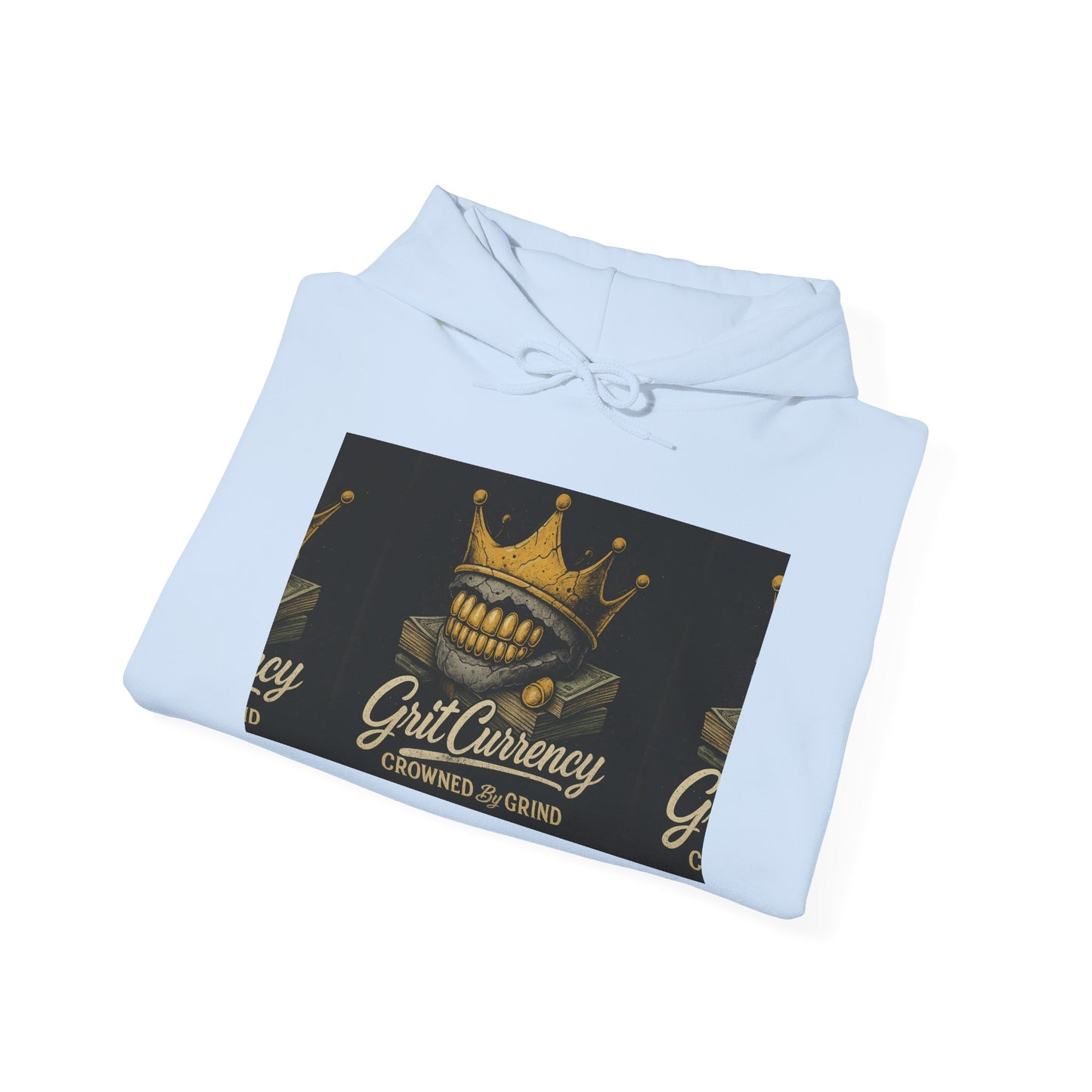 Crowned Grind Sweatshirt - Unisex Heavy Blend™ Hoodie, Streetwear, Cozy Gift, Unique Design, Casual Fashion, Everyday Wear