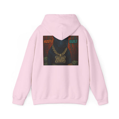 Grit & Hustle Unisex Hoodie, Heavy Blend Sweatshirt for Comfort, Perfect Gift for Dog Lovers, Streetwear, Casual Style, Year-Round Use